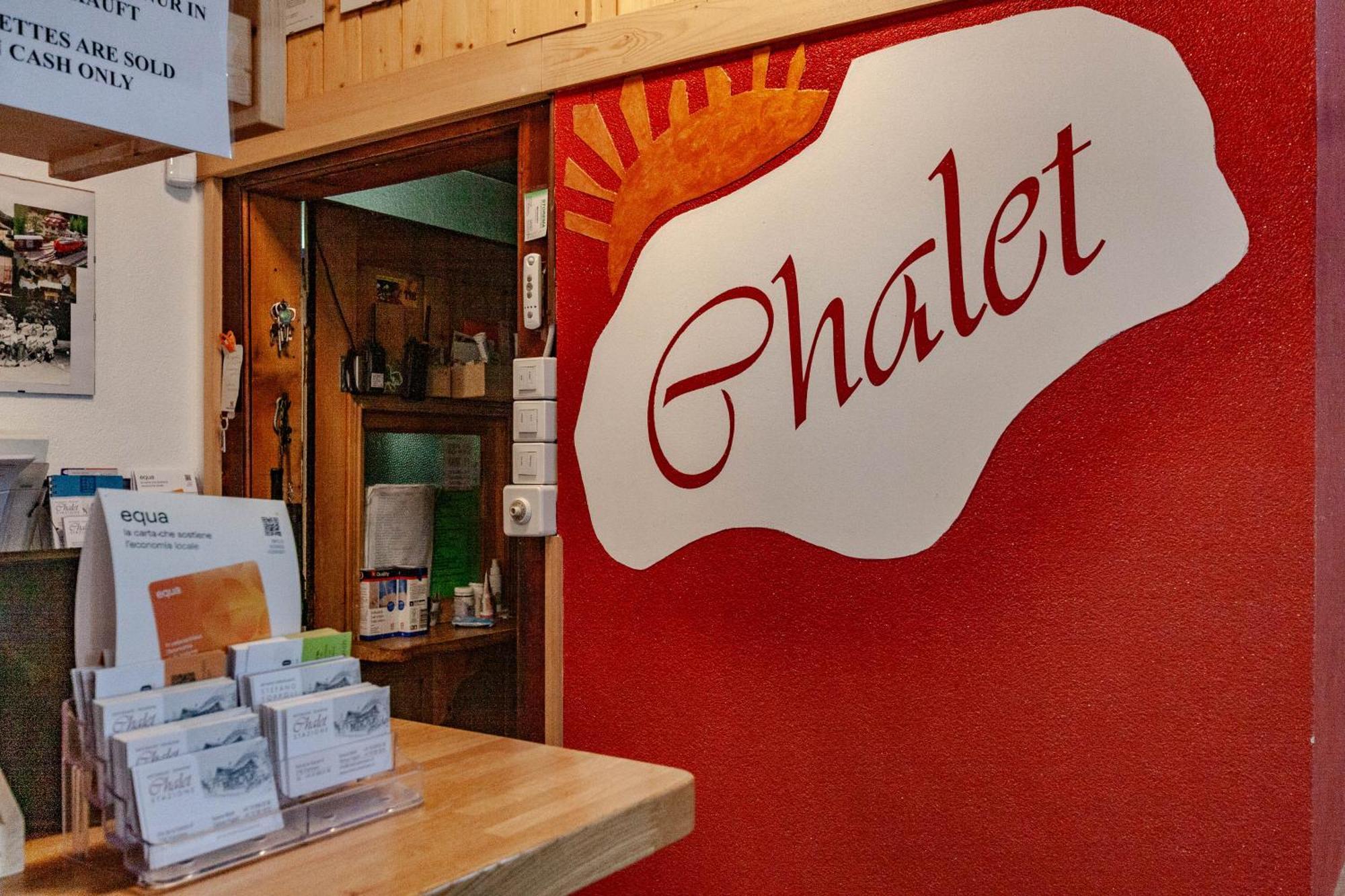 Ristorante Pensione Chalet Stazione Poschiavo Exteriör bild